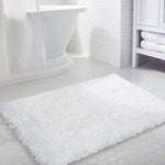 LOCHAS Luxury Soft Bathroom Rug Non-Skid Rubber Back Water Absorbable Bath Mat Decorative (1.6' x 2.6')