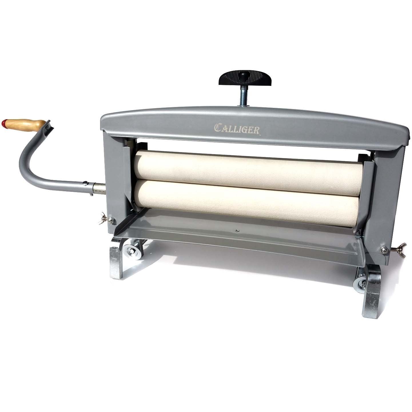 Calliger Hand Crank Clothes Wringer 14" Rollers - More Space to Wring Than Any Other Brand | Manual Off Grid Laundry Dryer | Perfect for Clothing, Towels, Chamois, Tile Grouting Sponges
