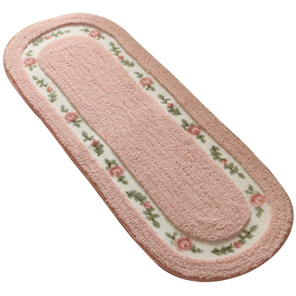 Shaggy Area Rugs Bathroom Rugs Rugs for Living Room Rugs for Bedroom Outdoor Rugs Kitchen Rugs Bath Mat (Pretty Pink,Rose Flower Design)