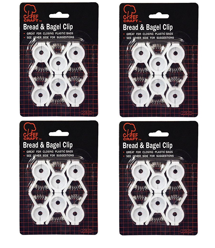 Chef Craft Bread & Bagel Clips - (Value Pack: 24 Count)