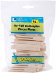 1021218 No Roll Clothespins 3-3/4