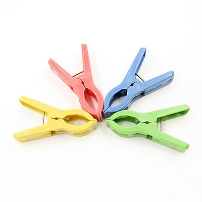 20pcs High Quality Heavy Duty Plastic Clothes Pins Color Hanging Pegs Clips Hangers & Racks